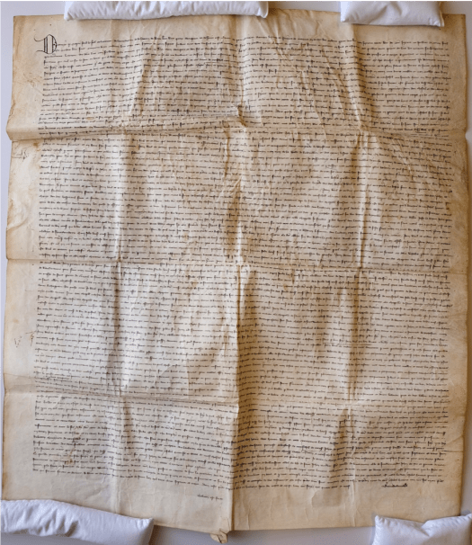 Quatrième testament du Comte Louis (1373), qui désigne ses filles héritières du Comté